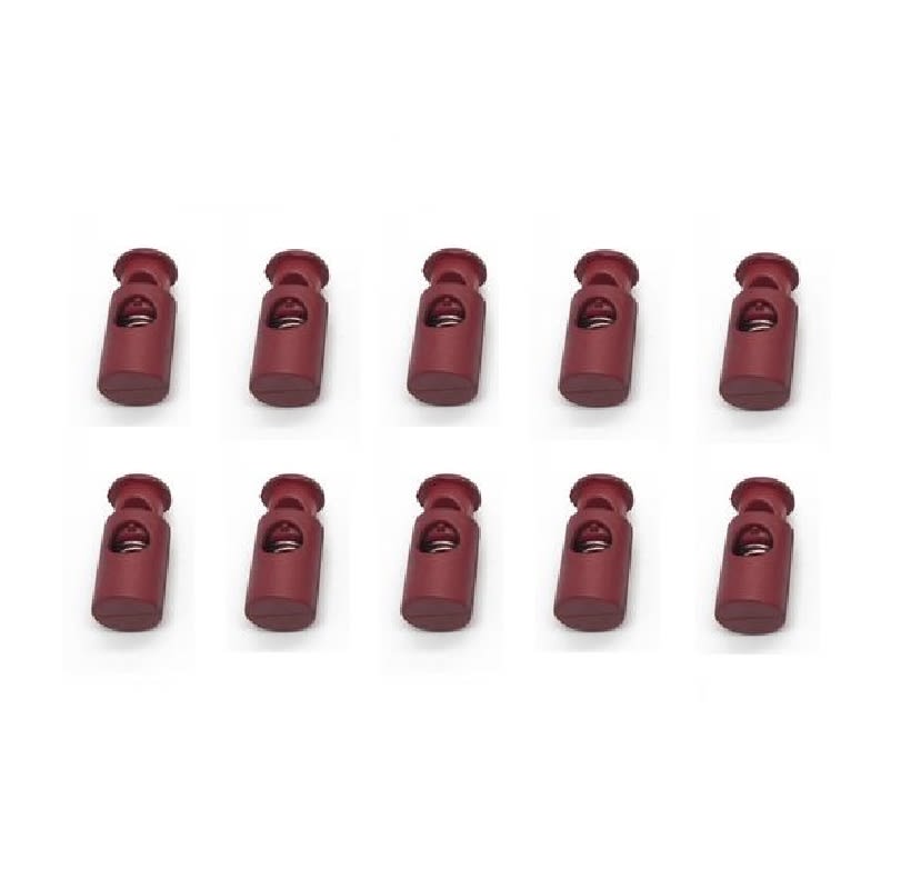 Tanka Plástica Cordón Burdeo 10unid.7