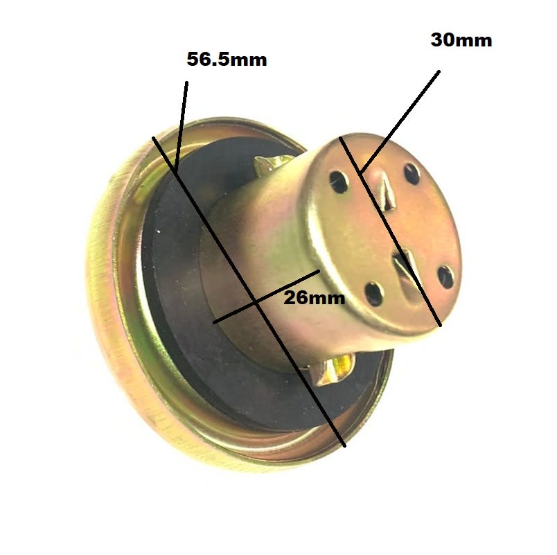 Tapa Estanque Bencina Scooter Moto6