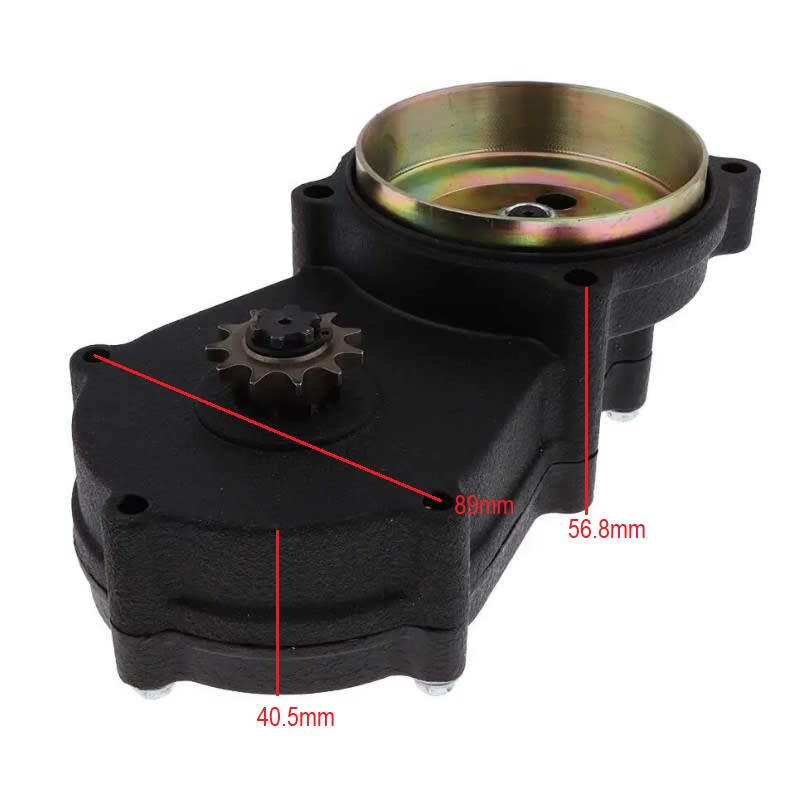 Tapa Centrifugo c/Reductor Reforzado 219H 11T Motor 49cc 2T Negro7