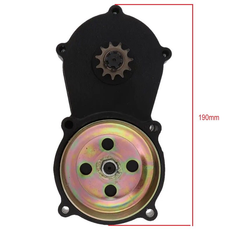 Tapa Centrifugo c/Reductor Reforzado 219H 11T Motor 49cc 2T Negro6