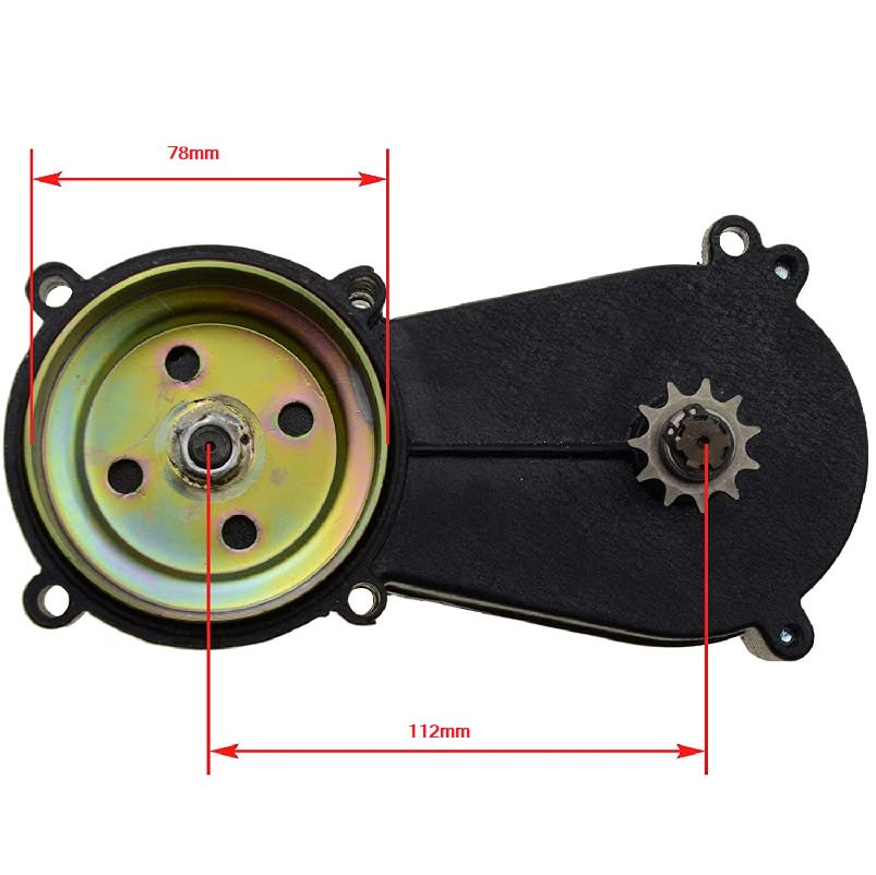 Tapa Centrifugo C/Reductor 219 11T Motor 47-49cc 2T Negro9