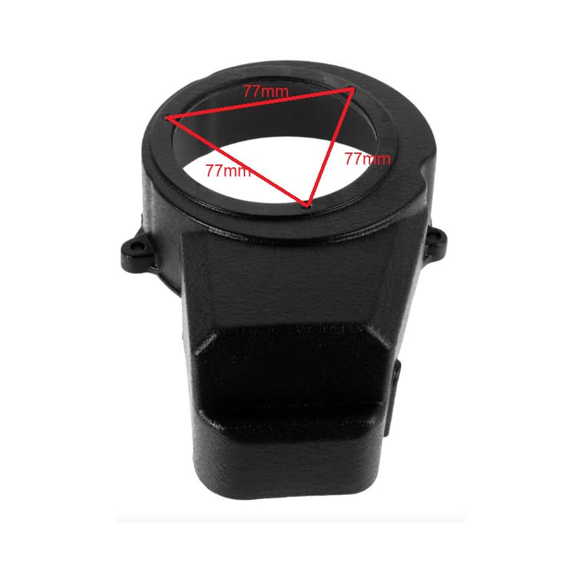 Tapa Cubierta Carcasa Tirador Partida 3P77 Negro1