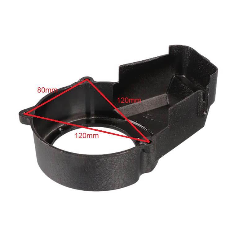 Tapa Cubierta Carcasa Tirador Partida 3P77 Negro2