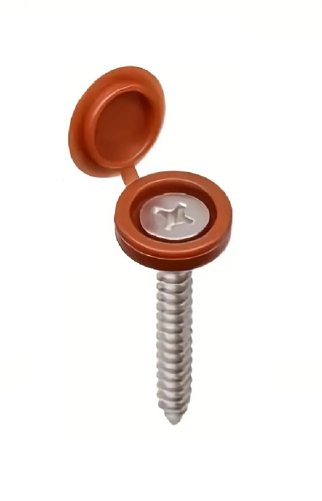 Tapa de Plástico para Tornillos Caramelo x 20 Unid.3