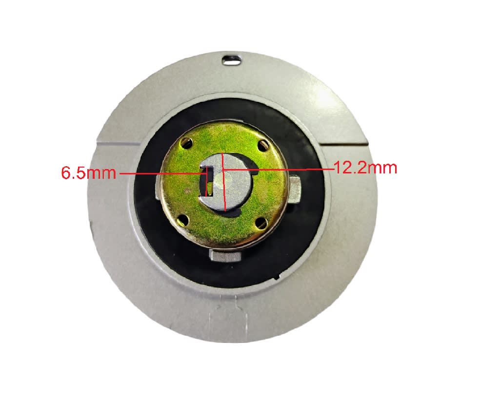 Tapa Estanque Bencina Keeway TX-200 Gris Claro8