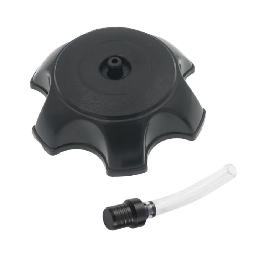 Tapa Estanque Bencina Plástico DI-48.5-53mm c/Válvula Respirador Negro 0