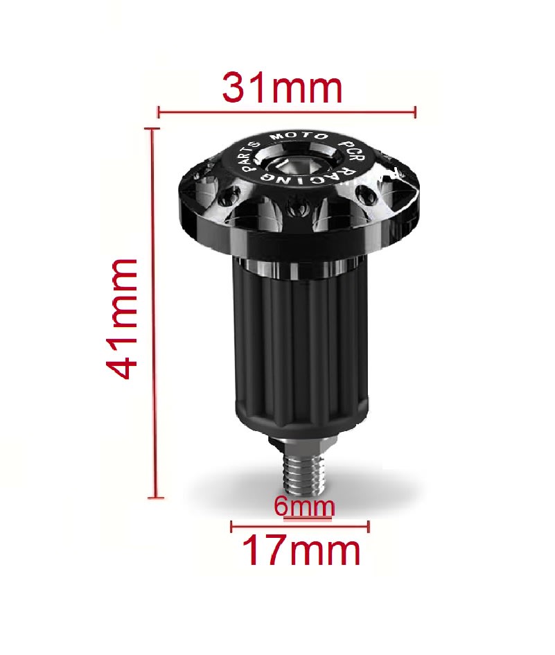 Par Tapa Extremo Manillar Moto3