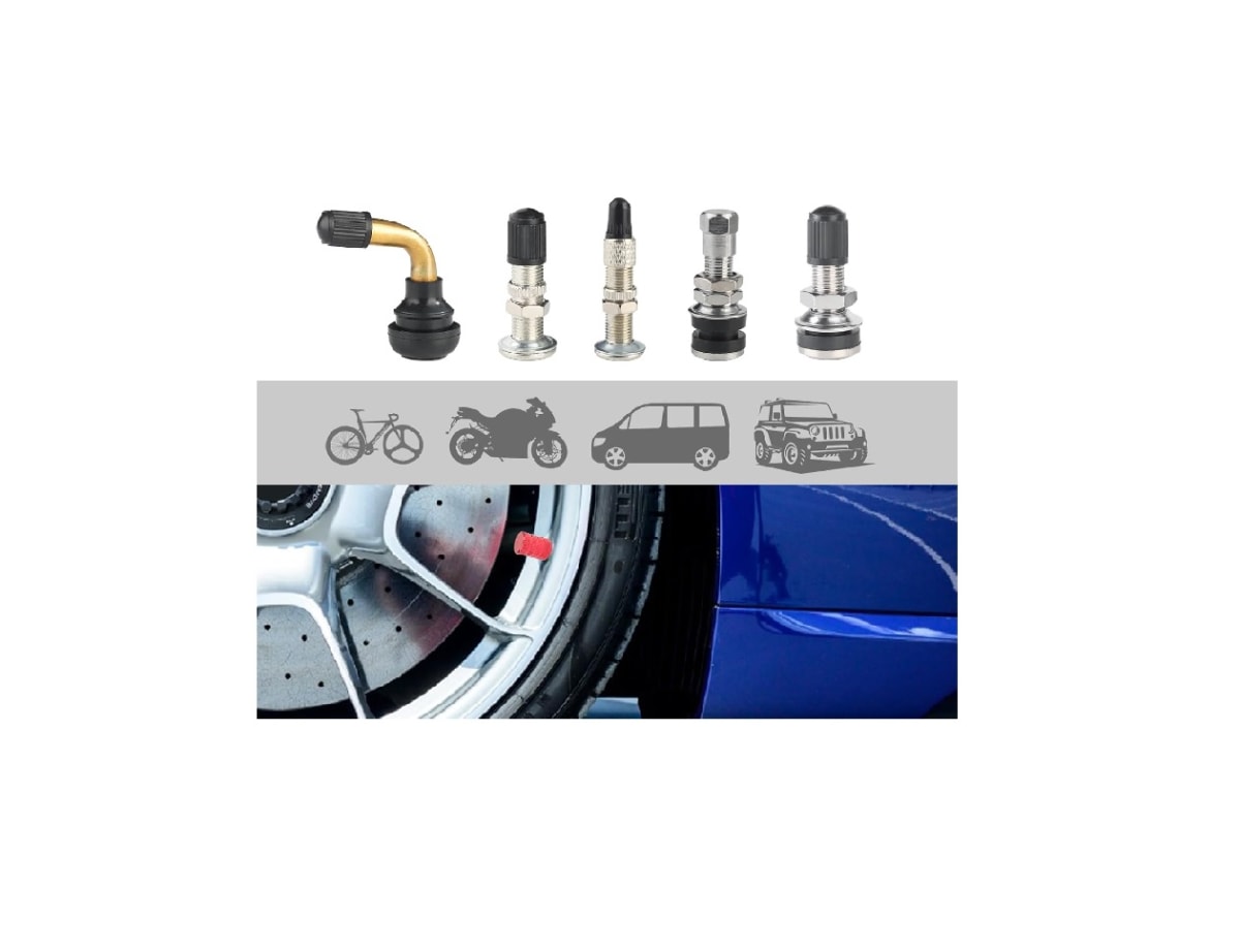 Tapas Vástago Válvula de Neumático x 4 Unid.3