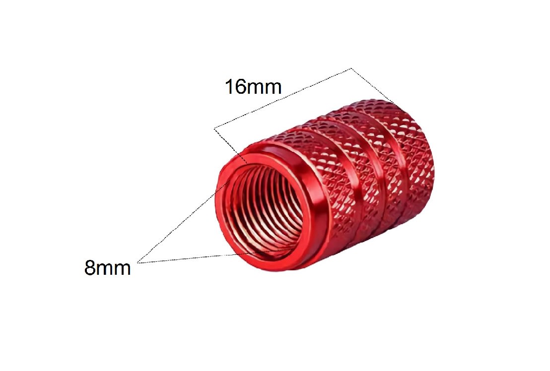 Tapas Vástago Válvula de Neumático x 4 Unid.2
