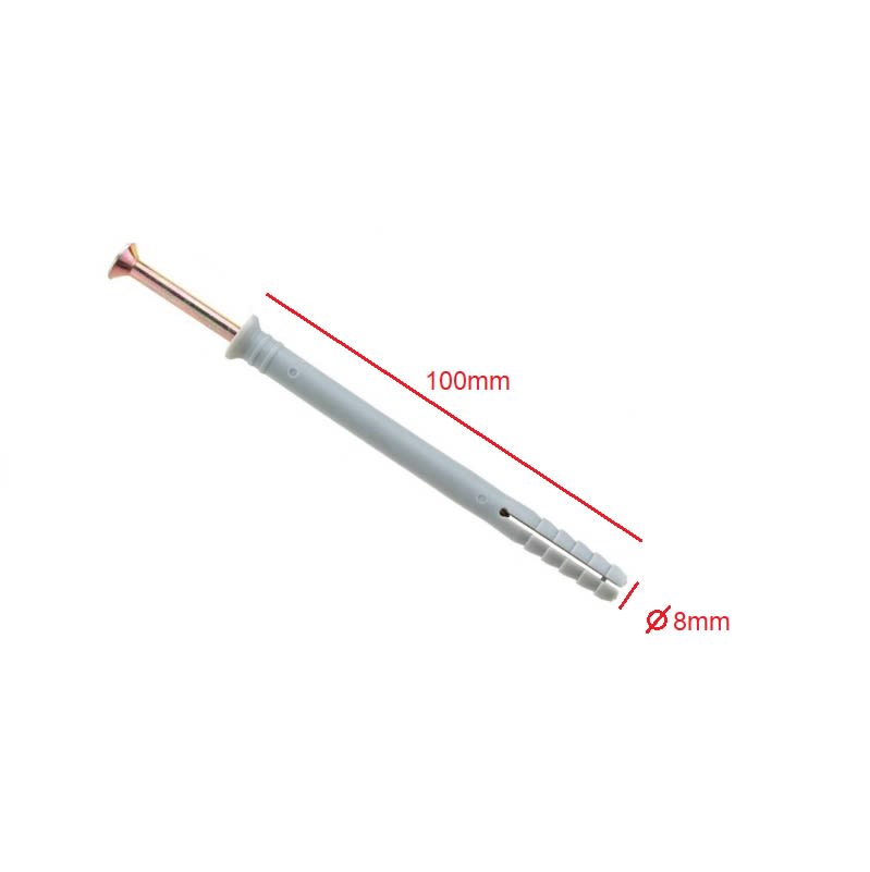 Tarugo Clavo M8x100mm Par5