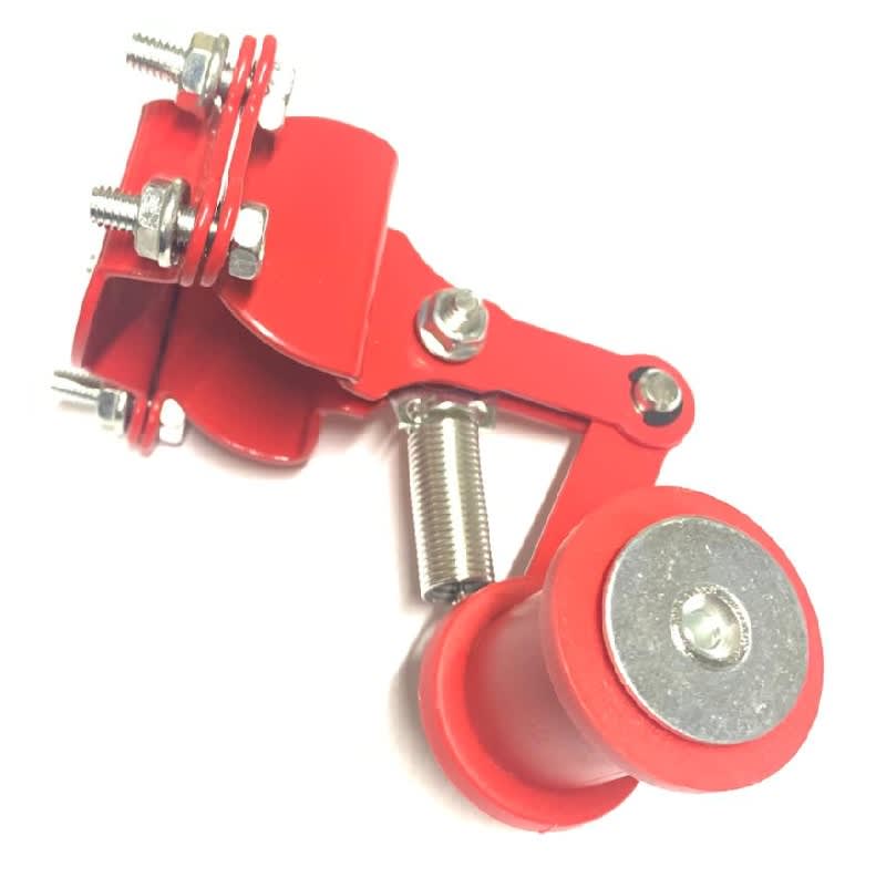 Tensor Cadena Moto Base Rojo Rodillo Rojo1