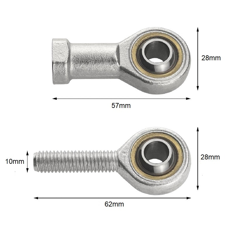 Terminal de Dirección ATV 10mm 4pcs. 0