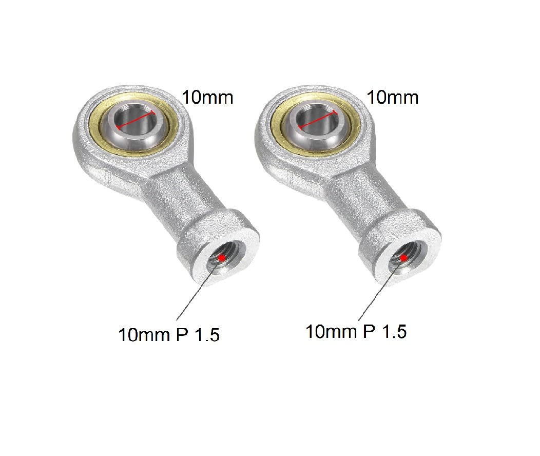Terminal Dirección 10mm HI Derecho - Izquierdo Paso 1.50 Par4