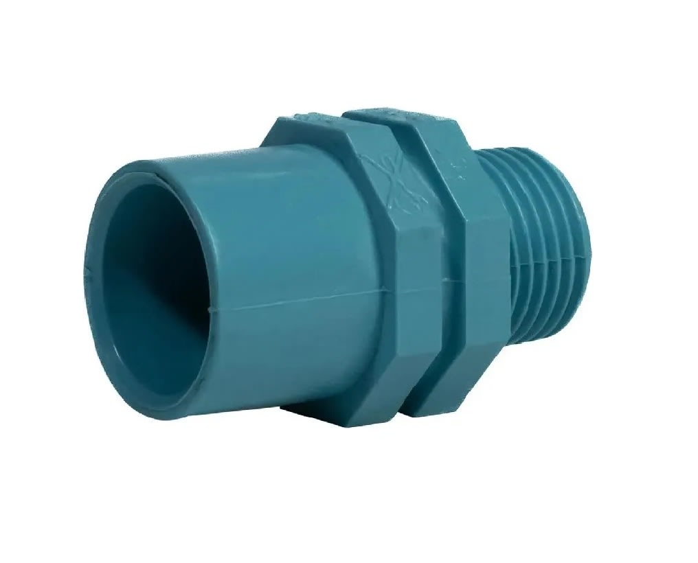 Terminal Pvc-p Cem 20mm X 1/2 He Azul Acero3