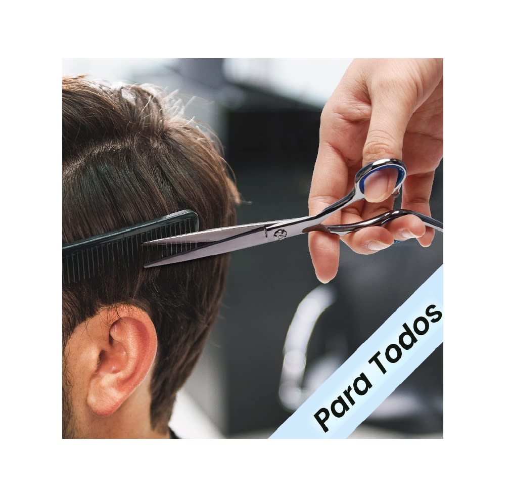 Tijera Corte Pelo Fino con Punta Plana5