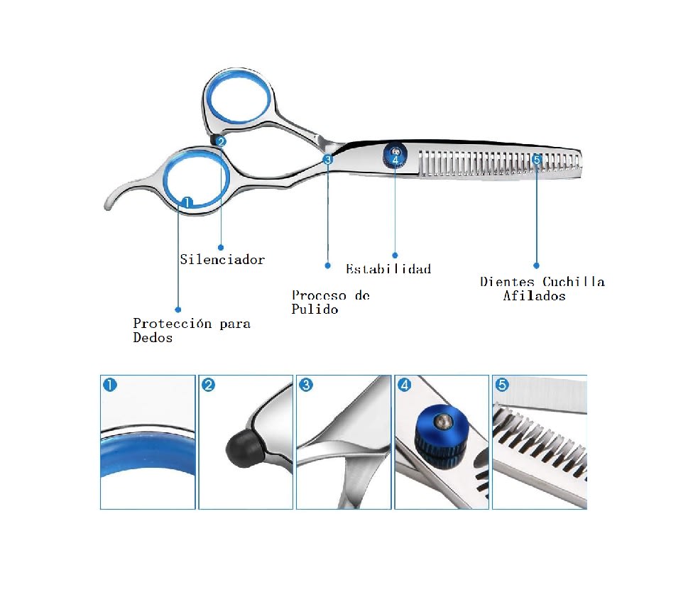 Tijera Corte Pelo para Entresacar3