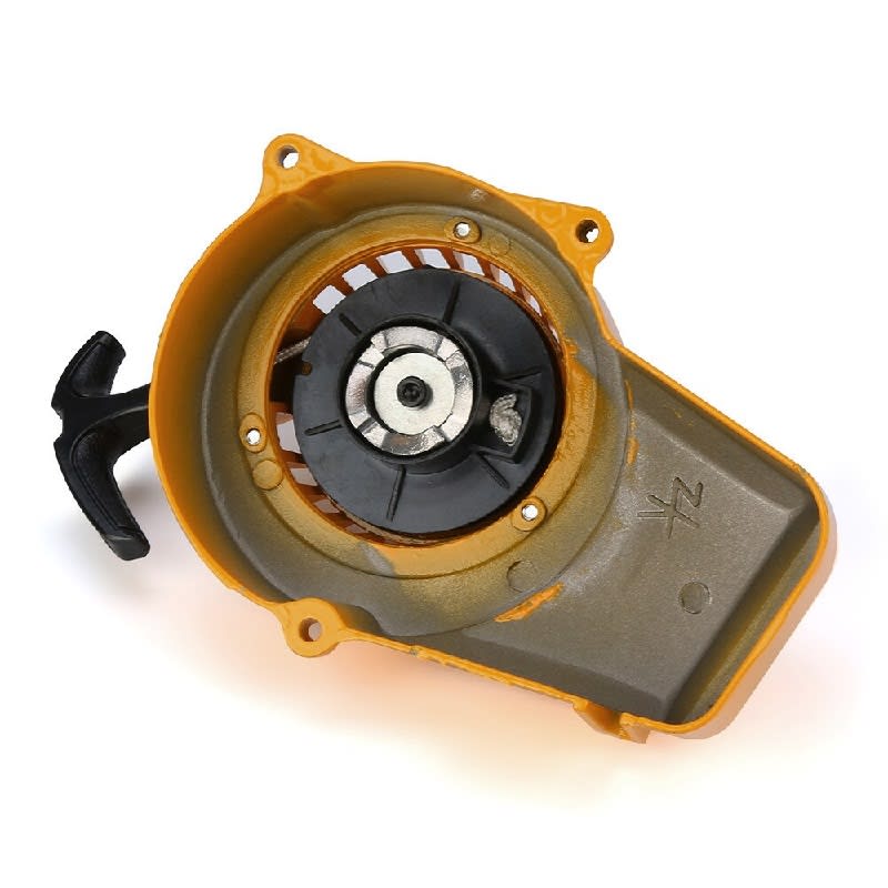 Tirador Partida Aluminio Arranque Normal Amarillo3