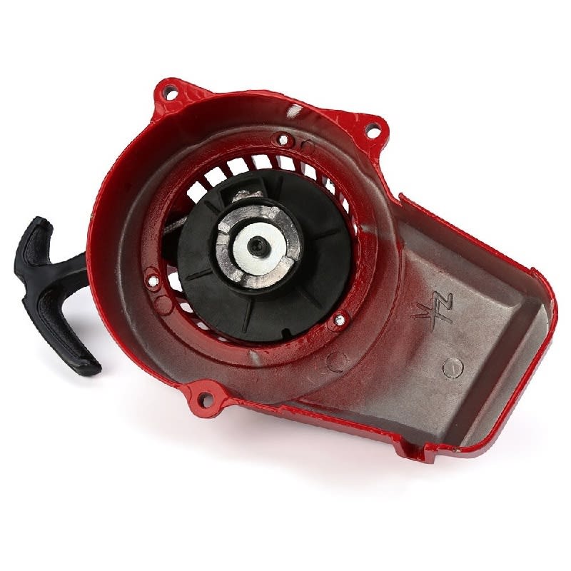 Tirador Partida Aluminio Arranque Normal Rojo3