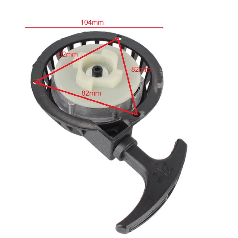 Tirador Partida 3P82 Arranque Fácil 49cc Negro2