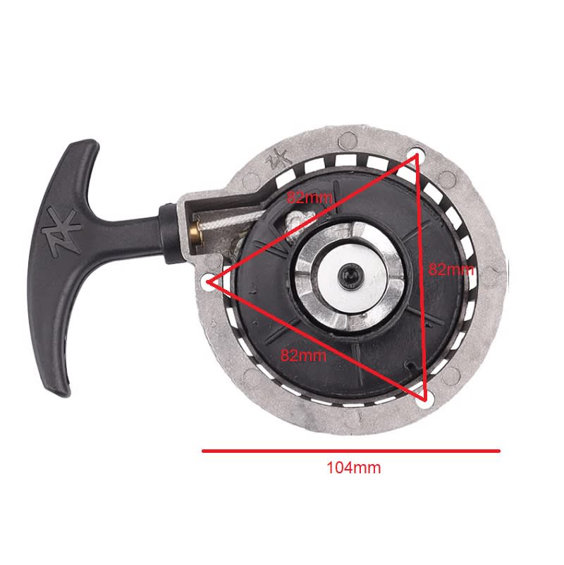 Tirador Partida 3P82 Arranque Normal 49cc Gris1