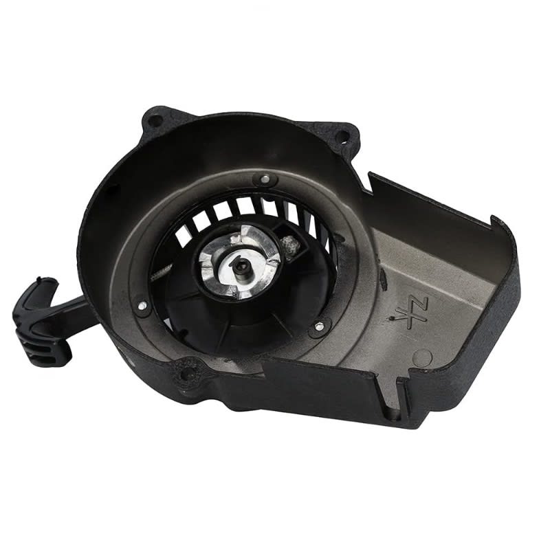 Tirador Partida Aluminio Arranque Normal Negro2