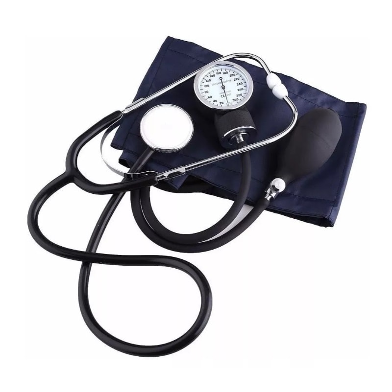 Toma Presión Aneroide, Esfigmomanometro + Fonendoscopio2