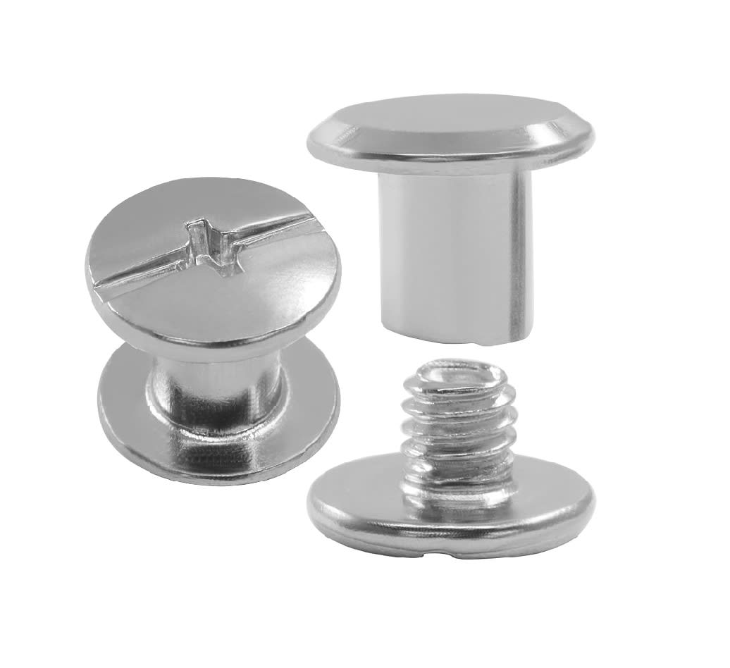 Tornillo Chicago para Encuadernación C/Tuerca M5x6mm2