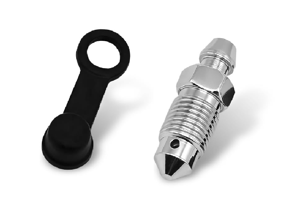 Tornillo de Purga con Tapón de Freno para Moto M7 x 1 - 31mm 0