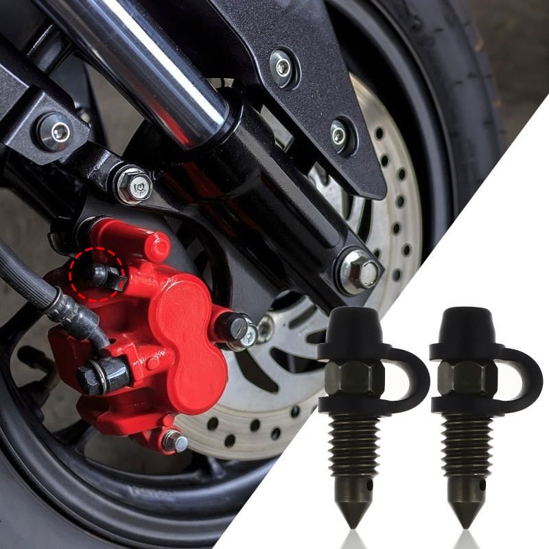 Tornillo de Purga con Tapón de Freno para Moto M6 x 1mm14