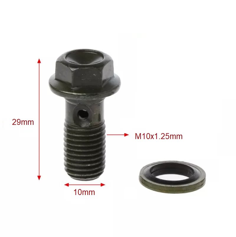 Tornillo de Purga de Freno para Moto M10 x 1.25mm7