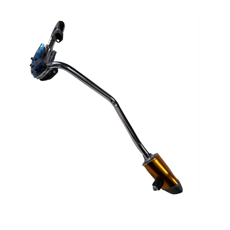 Tubo Escape Mini Moto 49cc 2T Cromado4
