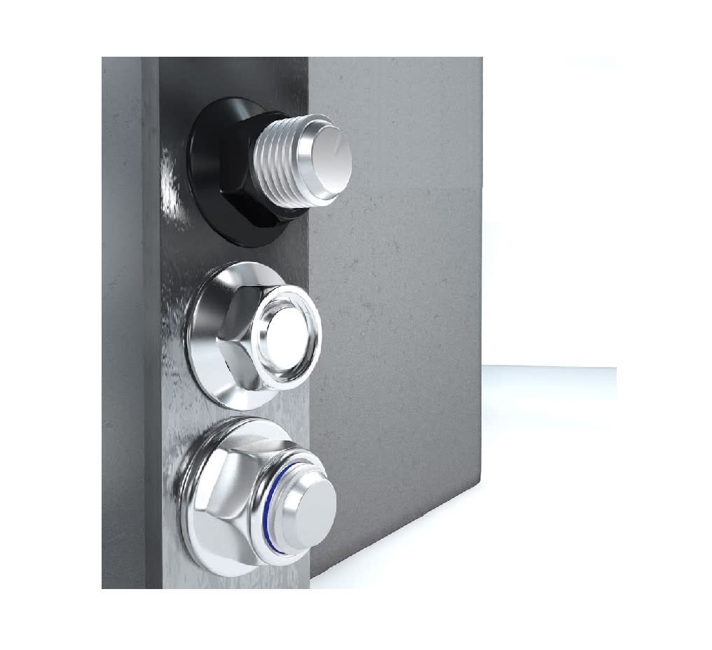 Tuerca Hexagonal G8.8 M6x12.5mm P1.5 Galvanizada ASME x 5 Unid.4