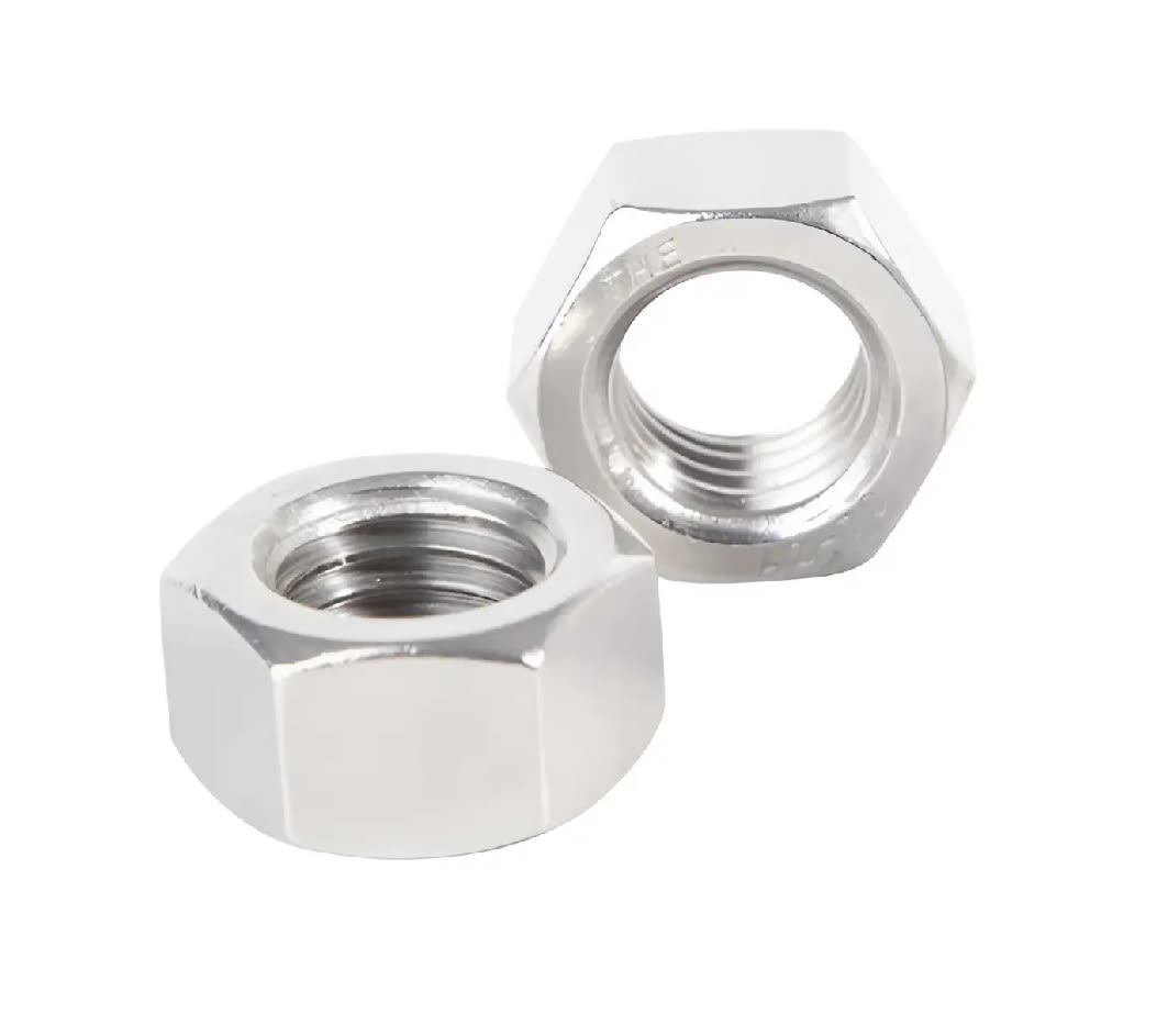 5 Tuercas Hexagonal M T-5 P-1.25 8mm Zincada2