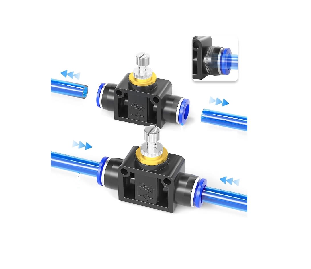 Válvula Control de Flujo Neumático SCF - 8mm7
