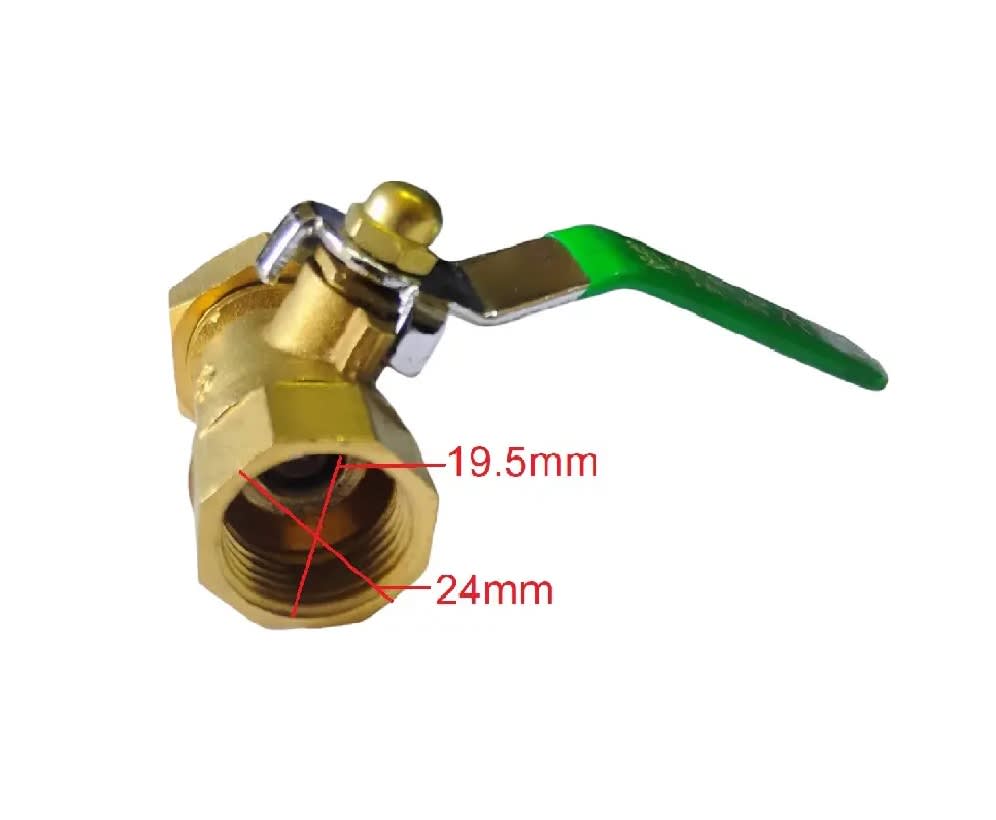 Válvula De Bola Para Cañería Pex 18 Hi 1/25