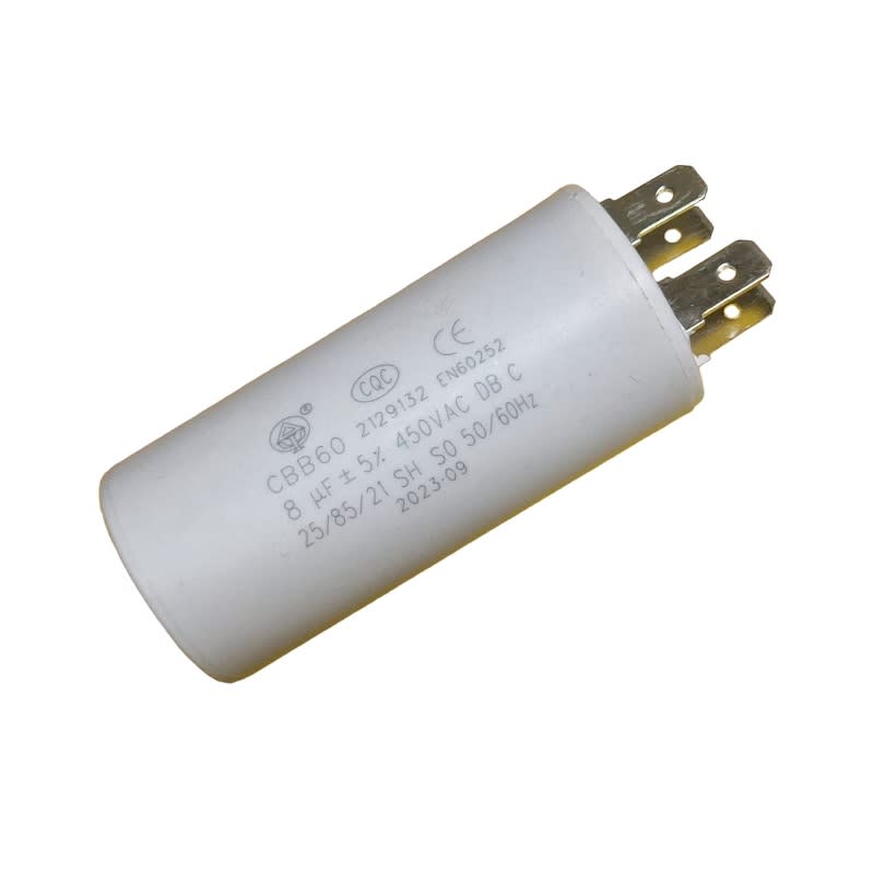 Condensador Cilindrico CBB60 8uF