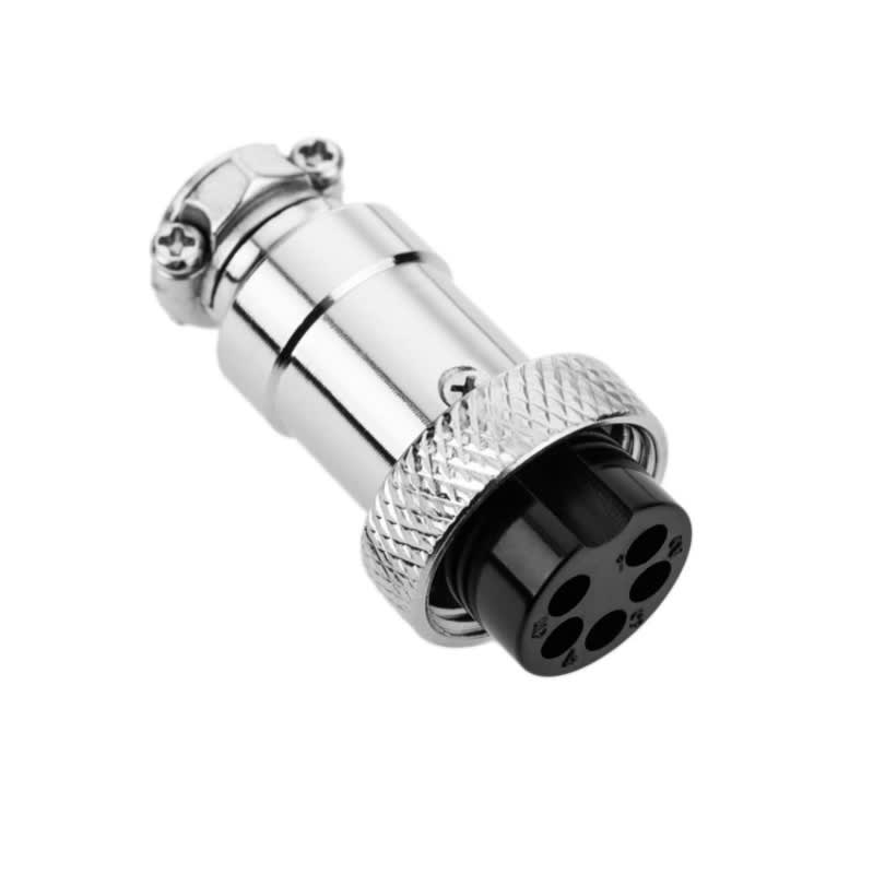 Conector Aviacion GX-16 5P Hembra