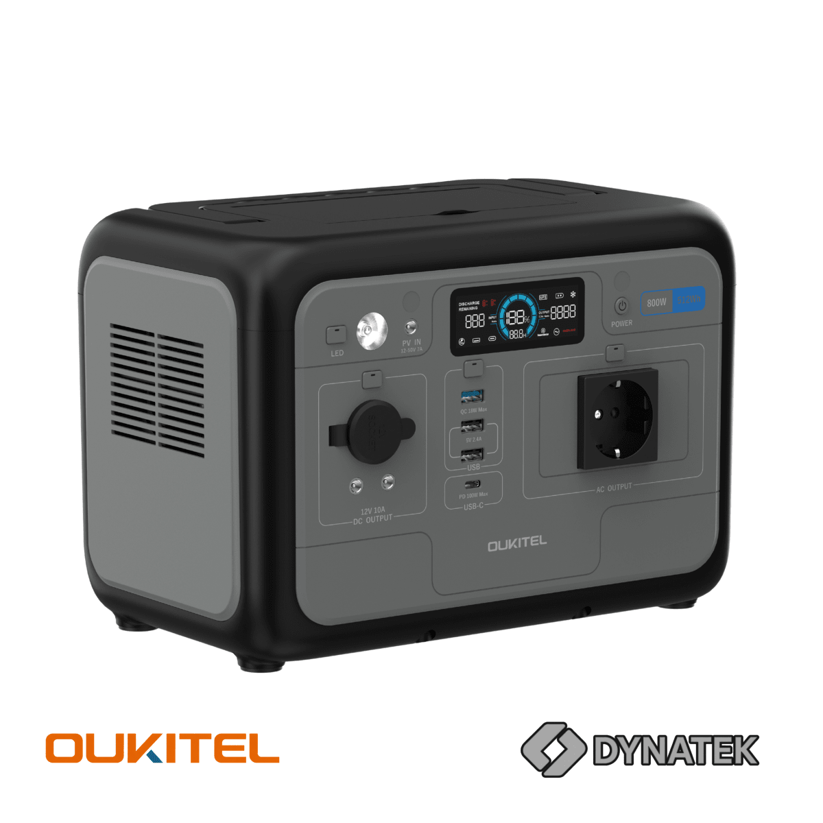 OUKITEL P800E – Estación de Energía Portátil 800W / 512Wh3