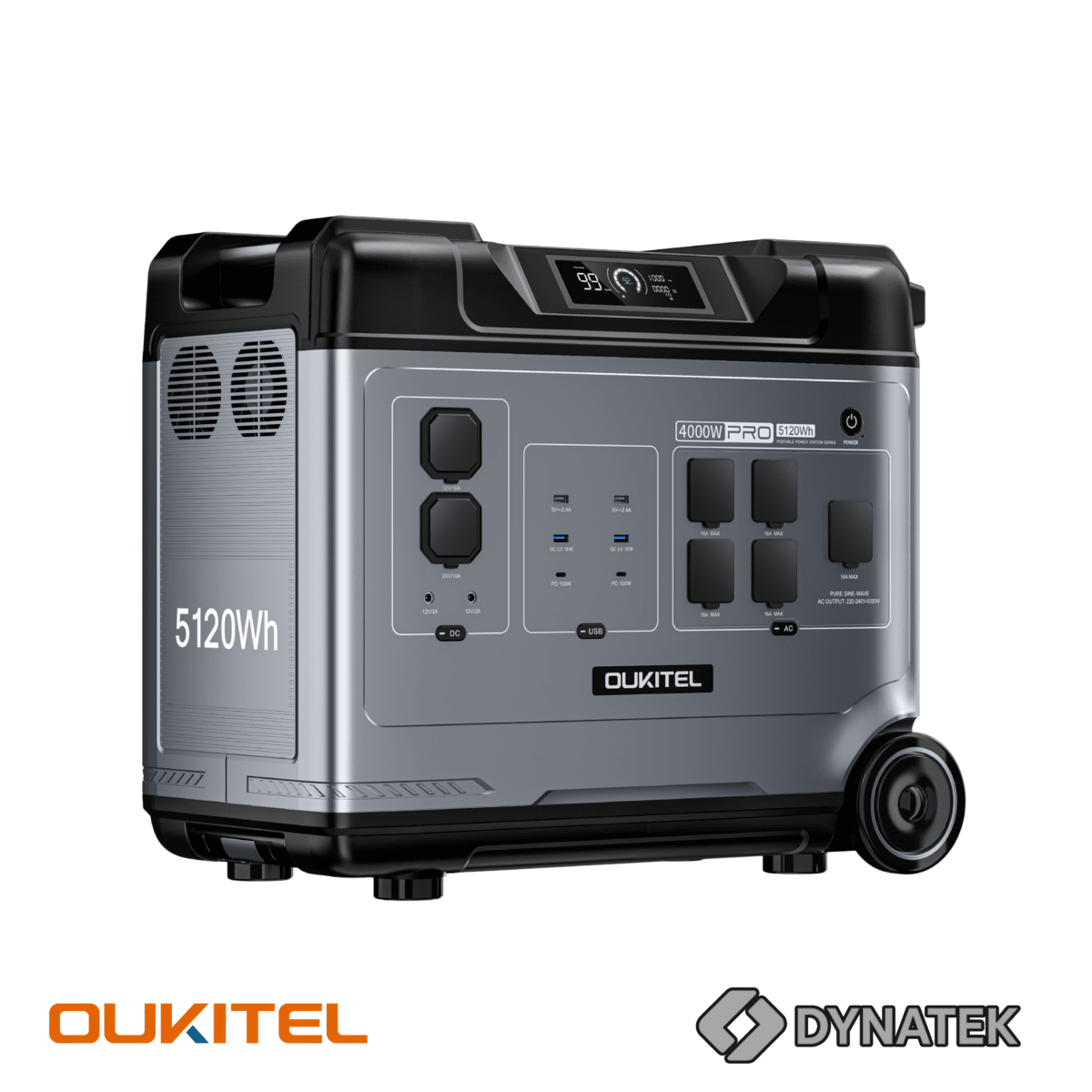 OUKITEL P5000E PRO – Estación de Energía Portátil 4000W / 5120Wh3