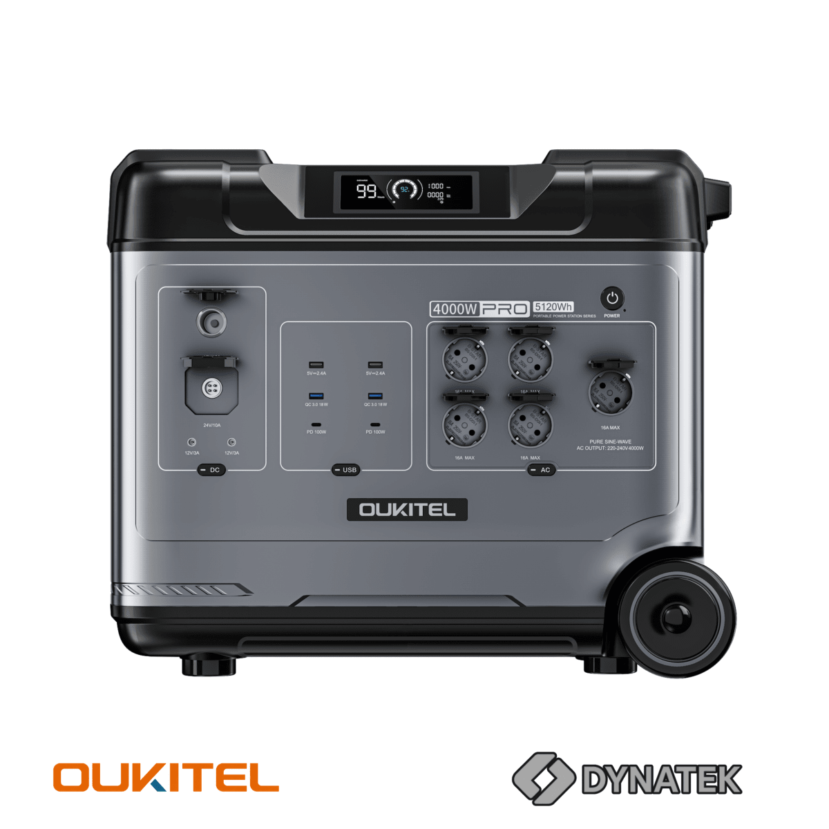 OUKITEL P5000E PRO – Estación de Energía Portátil 4000W / 5120Wh4