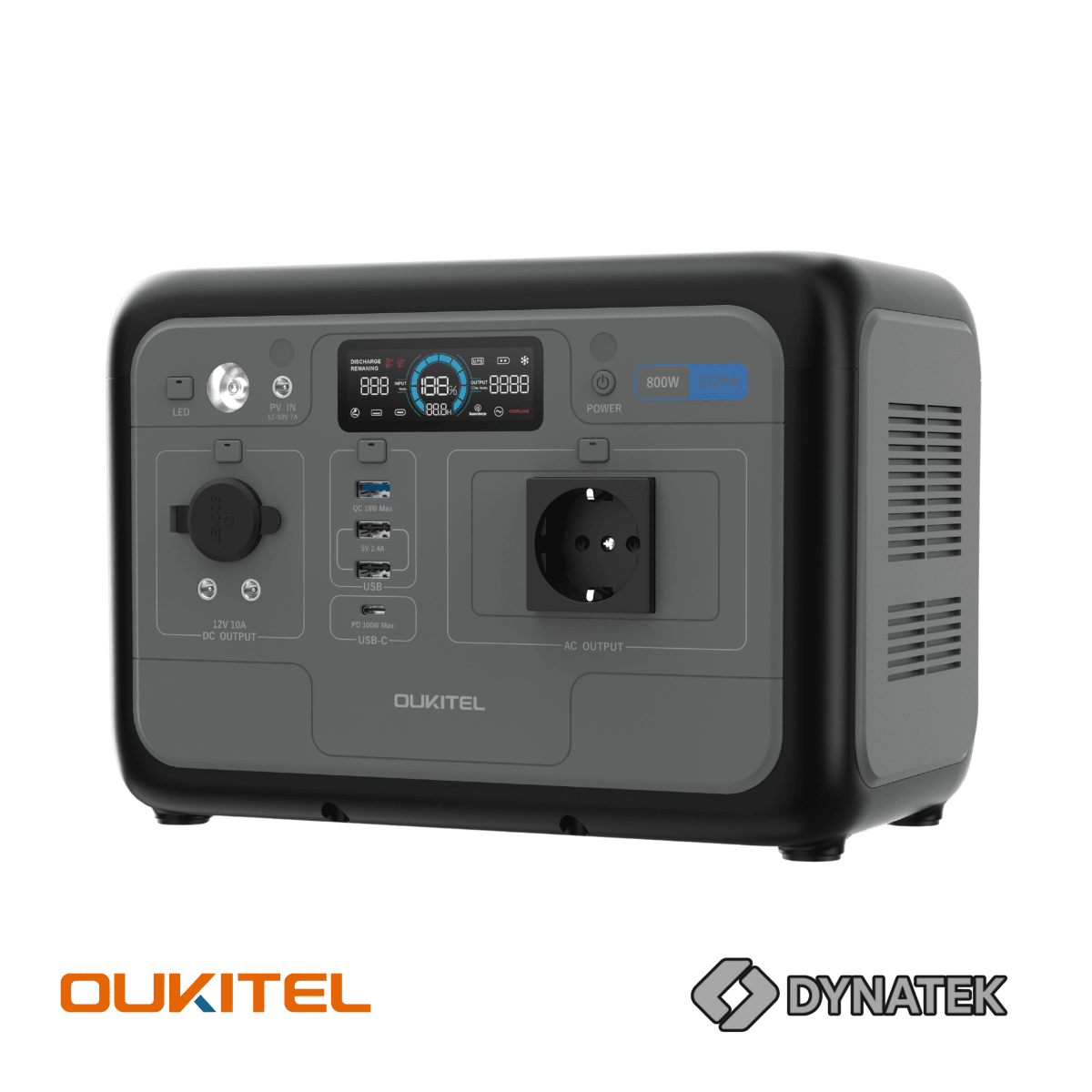OUKITEL P800E – Estación de Energía Portátil 800W / 512Wh4