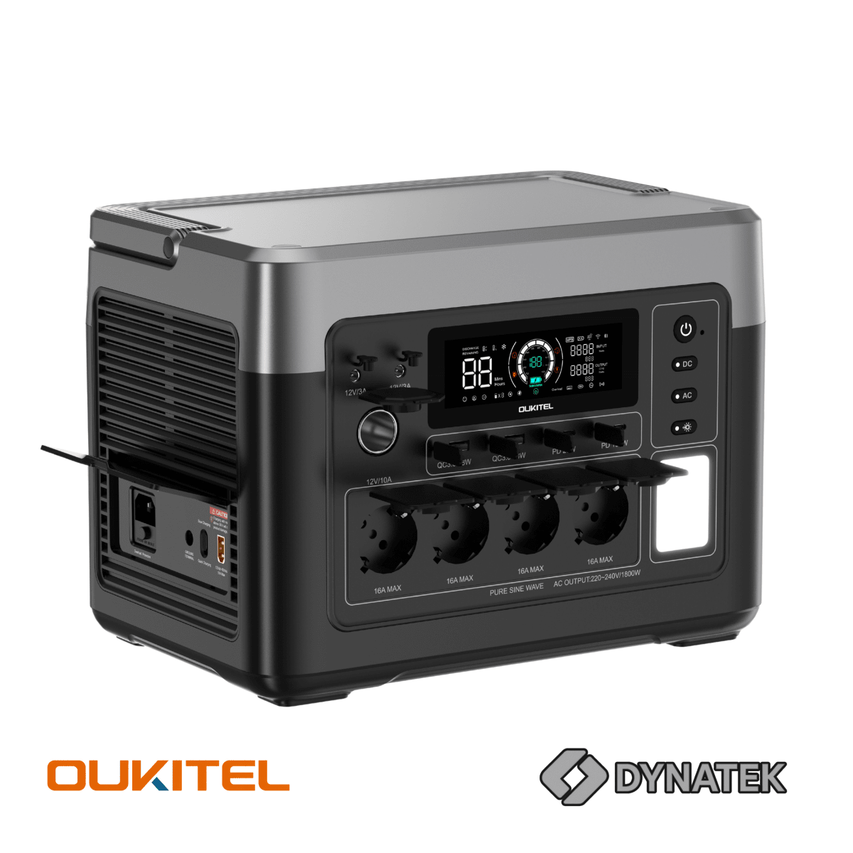 OUKITEL P1500E PLUS – Estación de Energía Portátil 1800W / 1536Wh4