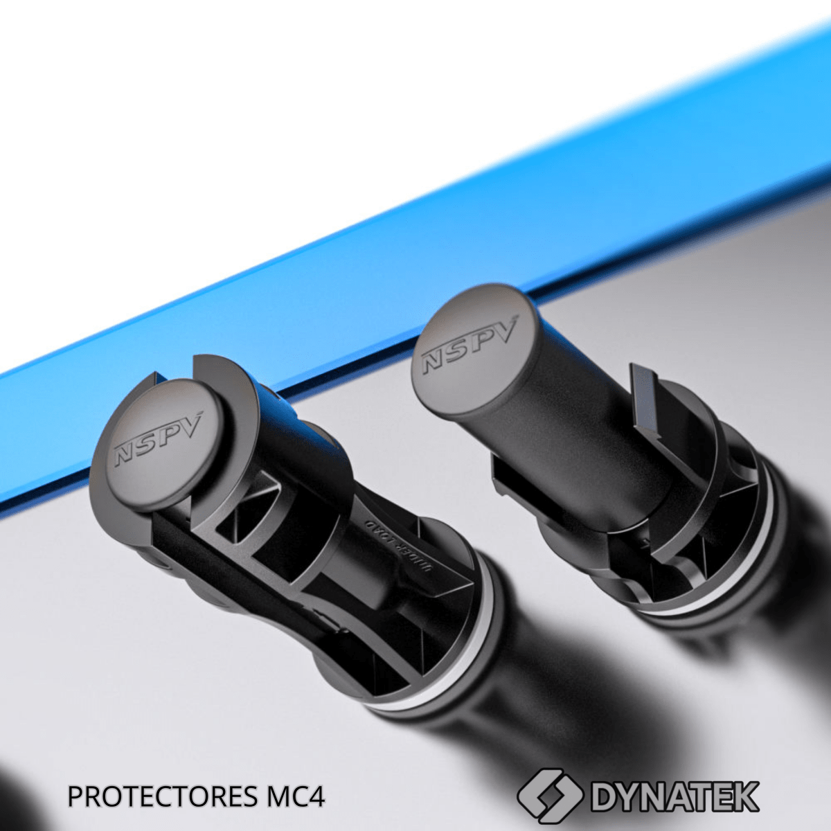 PACK 3 SETS PROTECTORES MC4 PARA CONECTORES CABLES SOLARES - MACHO / HEMBRA5