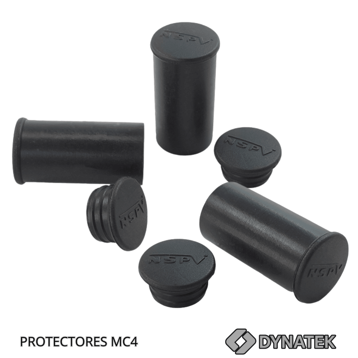 PACK 3 SETS PROTECTORES MC4 PARA CONECTORES CABLES SOLARES - MACHO / HEMBRA1