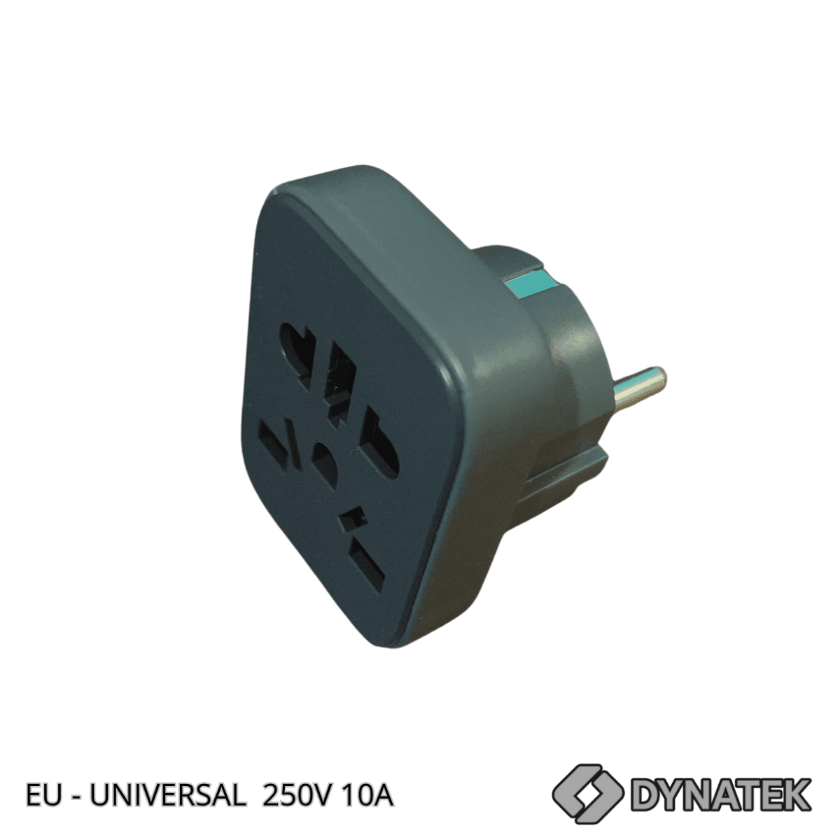 BULL GN-L12 | Adaptador Schuko Enchufe EU a Salida Universal | 250V 10A | Hasta 2.500W |2