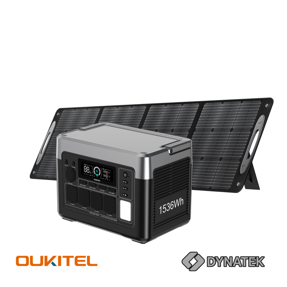 OUKITEL P1500E Plus + Panel Solar PV200 de 200W1