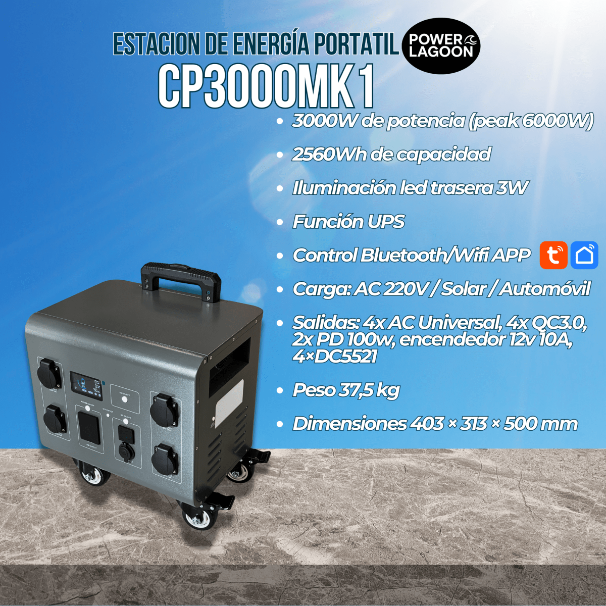 POWER LAGOON CP3000MK12