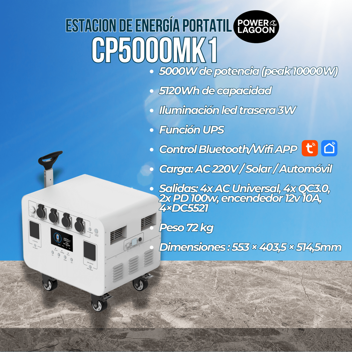 POWER LAGOON CP5000MK12