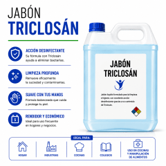 Jabón triclosán 0