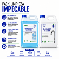 Pack limpieza impecable